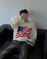 ALL - USA Flag Angora Knitwear (3 colors)
