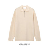 Digan Cashmere Zipper Collar Knit (6color)