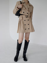 トレンチクロップジャケット / Trench Crop Jacket (3color)