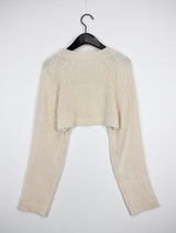 ラブリーリボンニットボレロ / Lovely Ribbon Knit Bolero (4color)