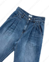 コールマンリネンツータックデニム / LE Coleman Linen Two-Tuck Denim