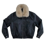 Fur leather jumper (4온스)