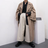 ボタン スリット トレンチコート / SK S/S Button slit trench coat (2 colors)