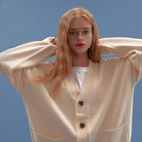 BASIC KNIT CARDIGAN_IVORY (6610799460470)