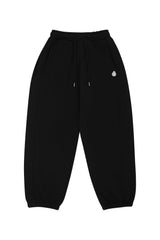 ブラック バルーン サイド ピンタック ジョガーパンツ / Black Balloon Side Pintuck Jogger Pants