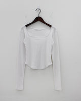 スレンダースクエアTシャツ / Slender Square T-Shirt (5color)
