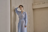 ミシックドレス/MYTHIC DRESS_BLUE GRAY