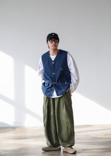 FARMER CARGO BALLOON PANTS 