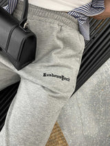 トラックパンツ-プレミアムコットンユニセックス / TRACK PANTS - PREMIUM COTTON Unisex