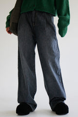 グレーデニムパンツ/no.7707 Gray Denim Pants
