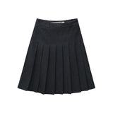 [MADE] Beshed Wool Pleated Midi Skirt
