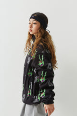 フリースプルオーバー / BSR2223FWPO003 TR BSR FLEECE PULLOVER BLACK