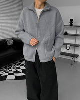 2WAYウールニットジップアップ / RU Two-way Wool Knit Zip-Up (3 colors)
