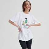 Run overfit T-shirt [White] (6679681368182)