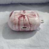 ピンクリボンairpods ケース