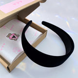 ベルベットヘアバンド /VELVET HAIRBAND_BLACK