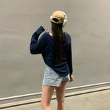 [Bellide made] Chalang snap ribbed T-shirt