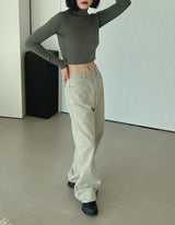 コメンワイドパンツ/no.3450 Commen Wide Pants (2color)