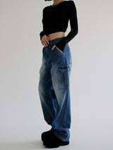 セニティーカーゴパンツ / no.5184 Senity Cargo Pants - Deep blue