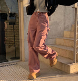 [BELLIDE MADE] Colorful Cotton Cargo Pants