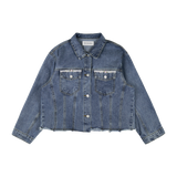 ROSETTE DENIM JACKET