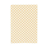 Check rug (Butter lemon)(M size)