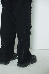 Comma Denim Pants Black