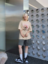 VENTIQUE Bear Lightning T-shirt 6color