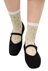ニュートロフラワーソックス / [3 PAIRS 1 SET] NEWTRO FLOWER SOCKS