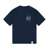 ラインハートコミックスロゴ半袖Tシャツ / Line HEART Comics Logo Short Sleeve Tee