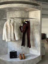 23FW ハニーフェイクファージャケットコート