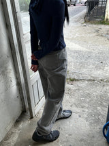 Slit puff point pants
