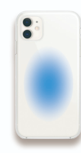 パステルブルーグラディエントフォーンケース / Pastel Blue Gradient Phone Case