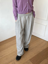 [S,M,L] Katet Pintuck Wide Training Pants