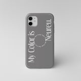 マイカラーケース / My Color Case (Gray Slim Hard)