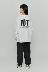 IUTロゴシャツ / IUT BOLD LOGO L/S TEE [WHITE] (4568256479350)