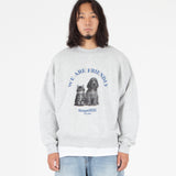 RLCN1002 キャットアンドドッグスウェット/RLCN1002 Cat and Dog Sweat Shirt - Gray
