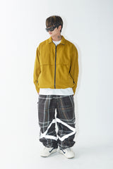 ワイドジャケット/BSR2223FWJK059 CCC WIDE JACKET MUSTARD