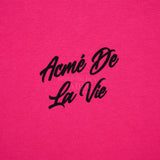 SCRIPT LOGO PRINTING SHORT SLEEVE T-SHIRT PINK