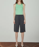 ロゴノースリーブトップ / LOGO SLEEVELESS TOP (GREEN)