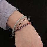 Dragon Silverball Bracelet (knot ver.)