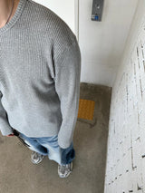 No.0648 slim waffle T (3color)