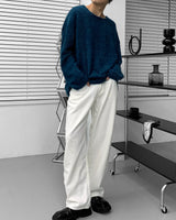 ポールアンゴラロングスリーブドTシャツ / Paul Angora Long-Sleeved T-Shirt (5 colors)