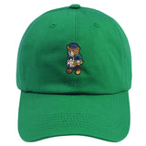 デイジーブーケベアエンブロイダリーボールキャップ