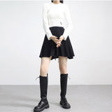 [NONCODE] New Dell Embroidery Crop T-shirt