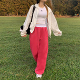 [BELLIDE MADE] Spring version embroidered two-way jogger training pants