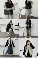 エロオーバーサイズフィットポケットパッド入りベスト