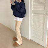 [BELLIDE MADE] point embroidery sweat