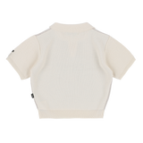 [NF] FANCY WAVE COLLAR KNIT TEE (IVORY)_F23QB479
