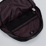 ウォッシュドデニムタートルバックパック / Washed Denim Turtle Backpack (Black)